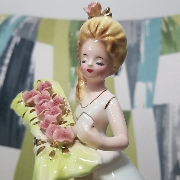 Vtg Josef Originals 8" Figurine The Courtship from Romance Series 1960's - Picture 12 of 14